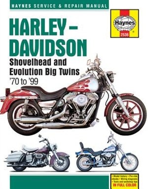Harley-davidson Shovelhead And Evolution Big Twins '70 To '99