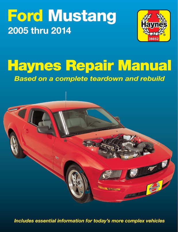 Front cover_Ford Mustang 2005 Thru 2014 Haynes Repair Manual
