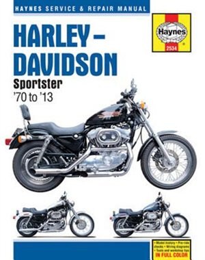 Couverture_Harley-davidson Sportster '70 To '13