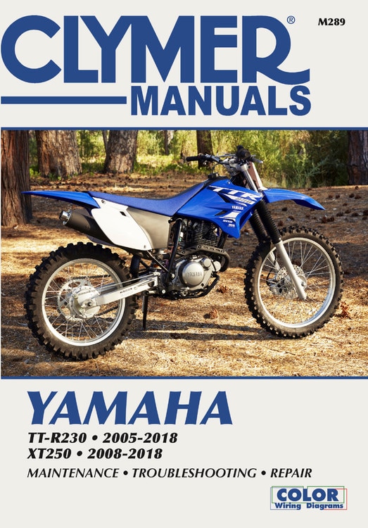 Yamaha Tt-r230 2005-2018, Xt250 2008-2018: Maintenance, Troubleshooting, Repair