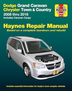 Front cover_Dodge Grand Caravan & Chrysler Town & Country (08-18) (including Caravan Cargo) Haynes Repair Manual