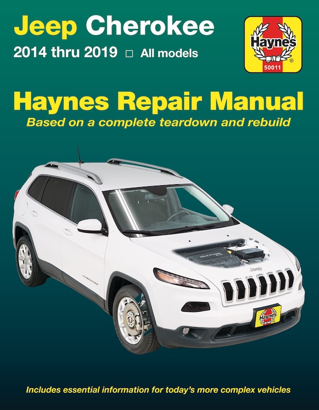 Front cover_Jeep Cherokee 2014 Thru 2019 Haynes Repair Manual