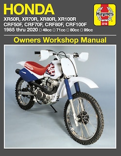 Front cover_Honda XR50, XR70R, XR80R, XR100R, CRF50F, CRF70F, CRF80F, CRF100F