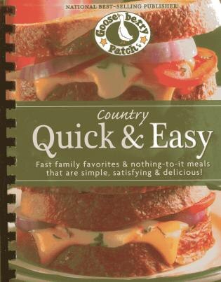 Front cover_Country Quick & Easy
