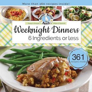Front cover_Weeknight Dinners 6 Ingredients Or Less
