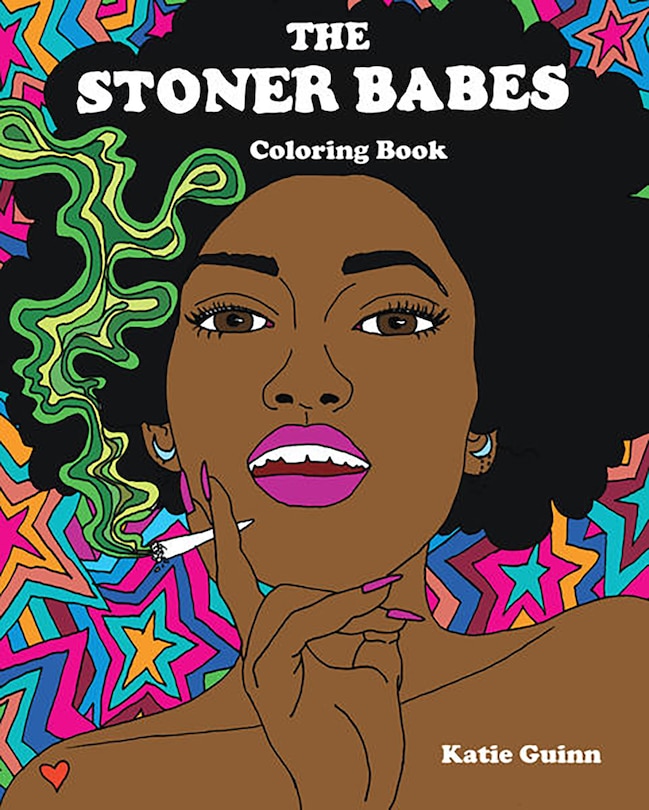 Front cover_The Stoner Babes Coloring Book