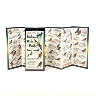 Sibley's Backyard Birds Of The Pacific Northwest-folding Guides