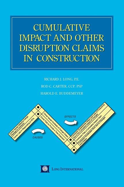 Couverture_Cumulative Impact and Other Disruption Claims in Construction