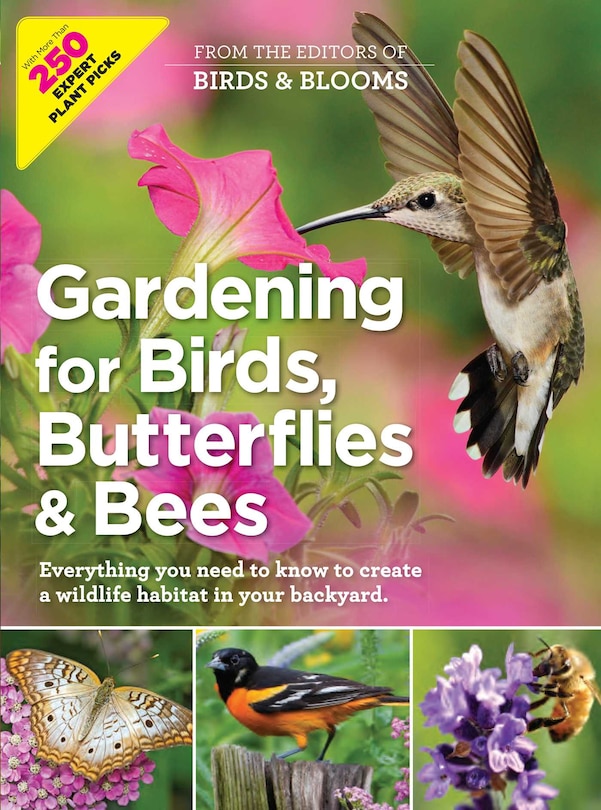 Couverture_Gardening for Birds, Butterflies, and Bees