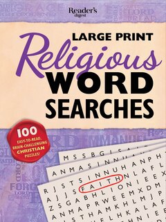 Front cover_Reader's Digest Large Print Religious Word Search