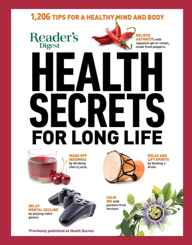 Front cover_Reader's Digest Health Secrets For Long Life
