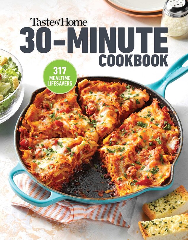 Front cover_Taste of Home 30 Minute Cookbook