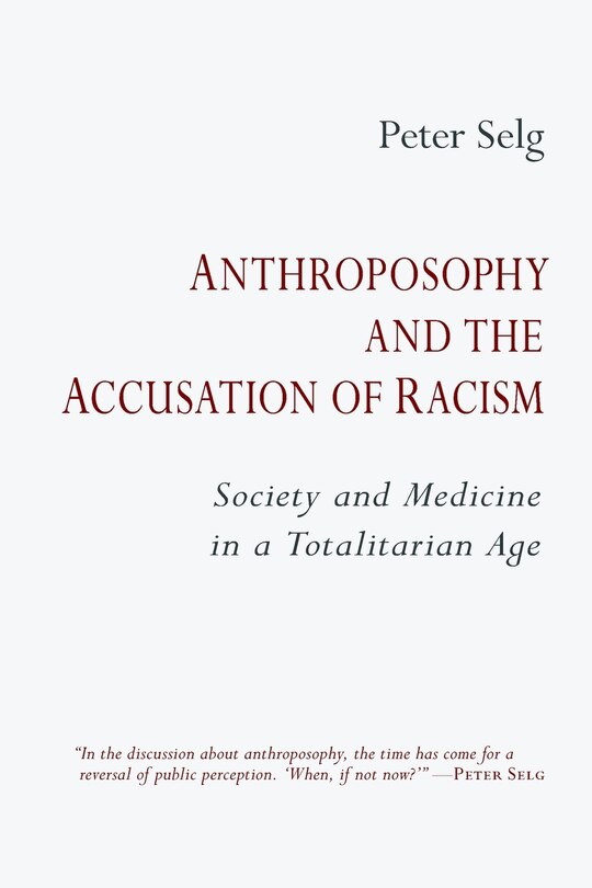 Front cover_Anthroposophy and the Accusation of Racism
