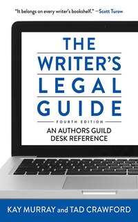 Front cover_The Writer's Legal Guide, Fourth Edition