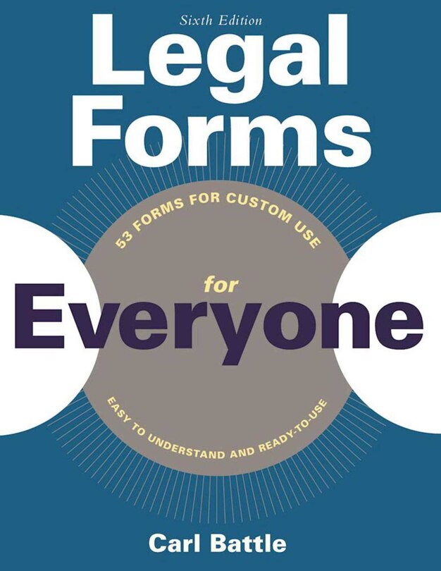 Front cover_Legal Forms for Everyone