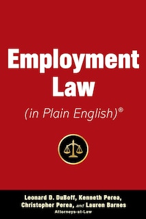 Couverture_Employment Law (in Plain English)