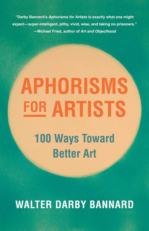 Couverture_Aphorisms for Artists