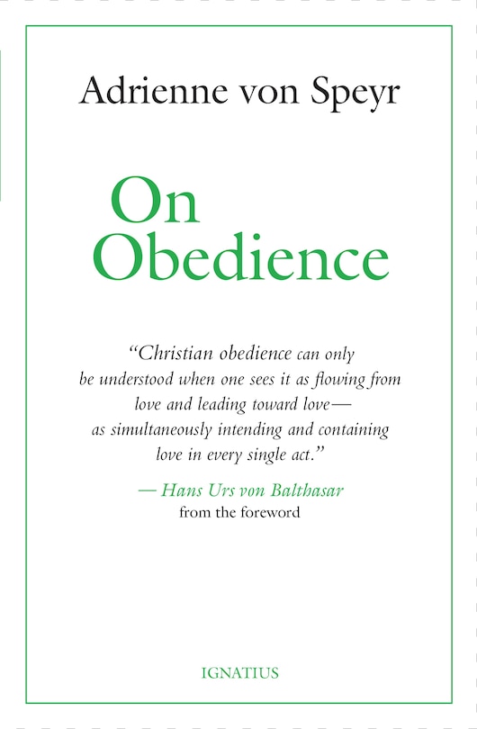 Front cover_On Obedience