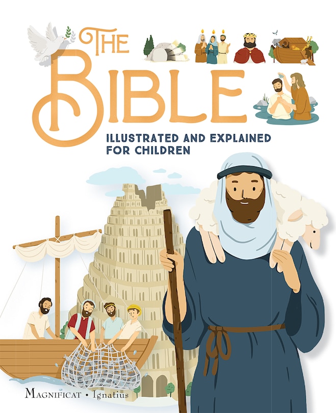 Front cover_The Bible Illustrated and Explained for Children