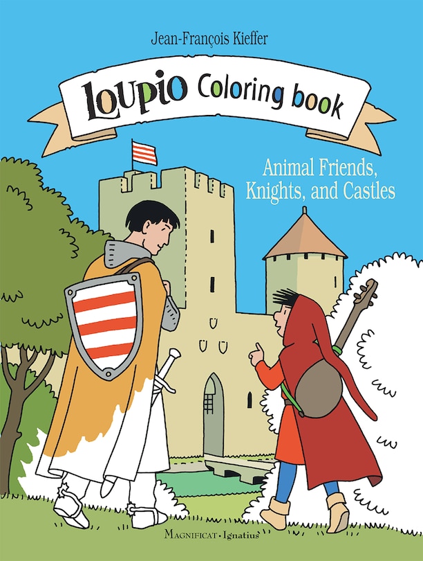 Front cover_Loupio Coloring Book