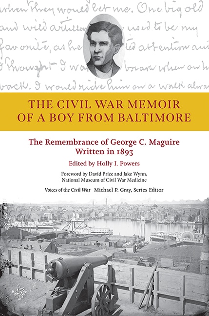 Front cover_The Civil War Memoir Of A Boy From Baltimore