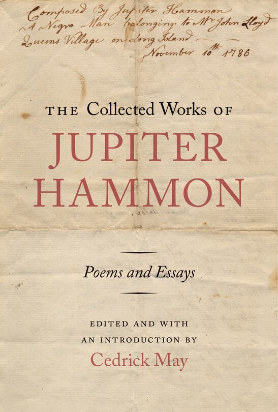Couverture_The Collected Works of Jupiter Hammon