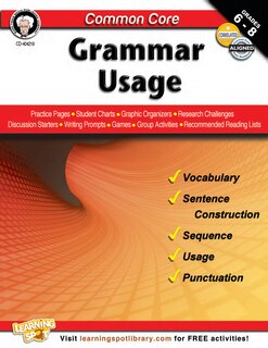 Couverture_Common Core: Grammar Usage