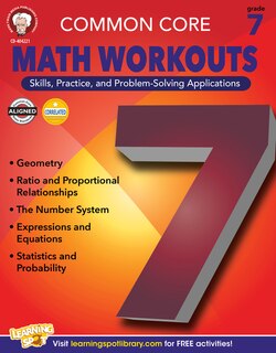 Couverture_Common Core Math Workouts, Grade 7