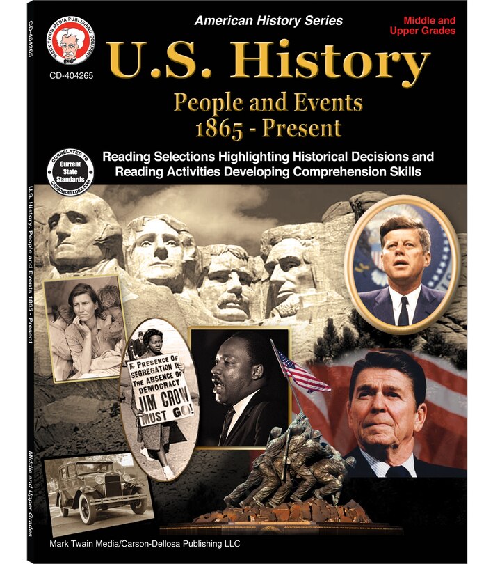 Couverture_U.S. History, Grades 6 - 12