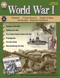 Front cover_World War I, Grades 6-12