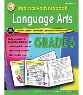 Couverture_Interactive Notebook: Language Arts Resource Book, Grade 6