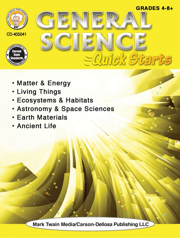 Front cover_General Science Quick Starts Workbook