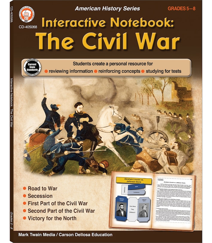 Front cover_Interactive Notebook: The Civil War