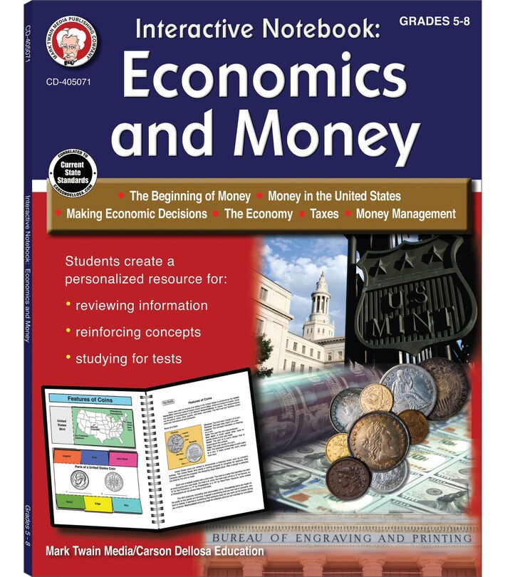 Couverture_Interactive Notebook: Economics and Money