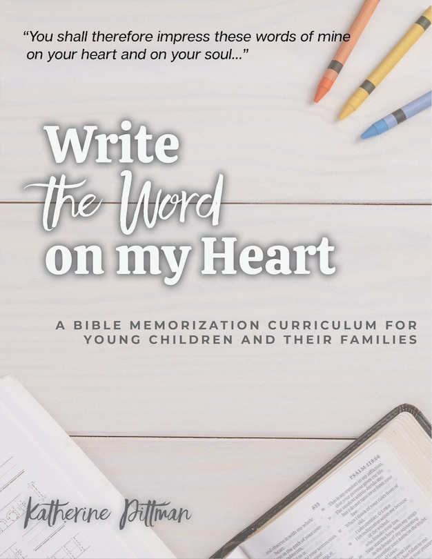 Front cover_Writing His Word on My Heart