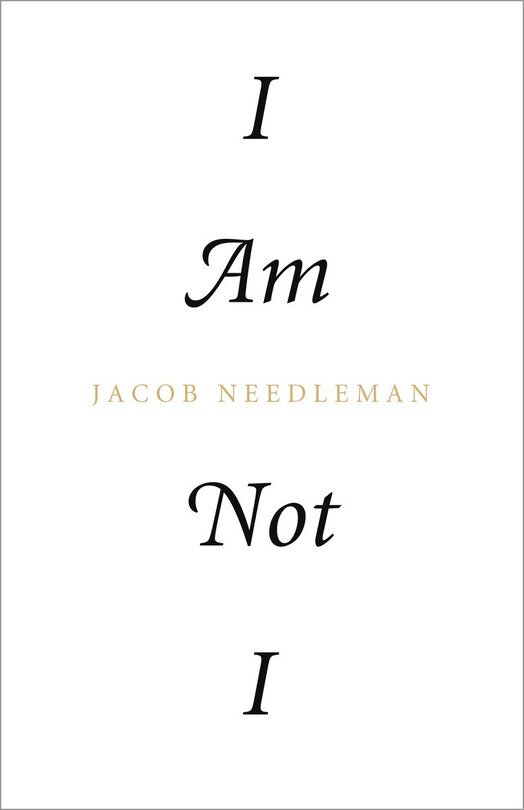 Front cover_I Am Not I