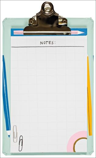 Couverture_Pencil Sketch Mini Clipboard