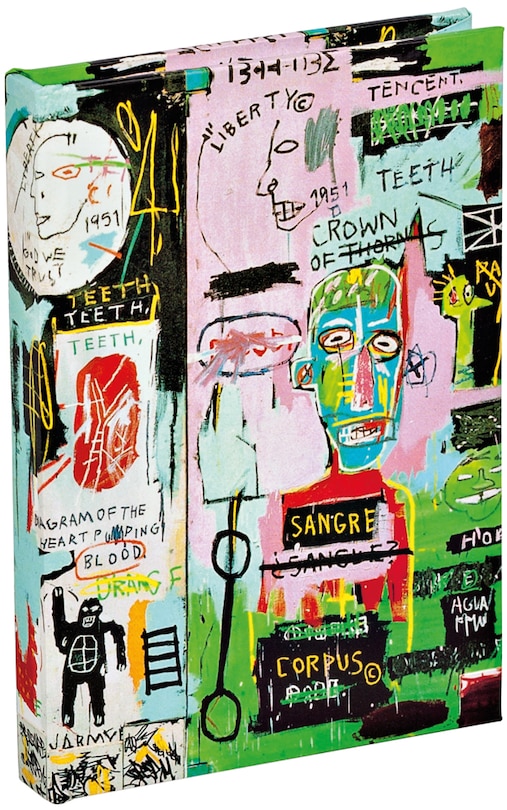 Couverture_In Italian by Jean-Michel Basquiat Mini Sticky Book