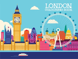 Front cover_London Colouring Book