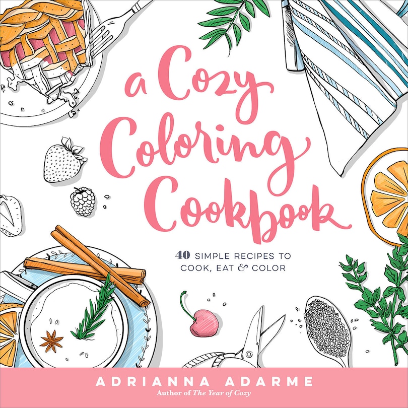 Front cover_A Cozy Coloring Cookbook