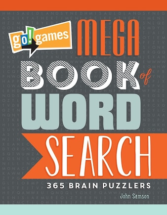 Go!games Mega Book Of Word Search: 365 Brain Puzzlers