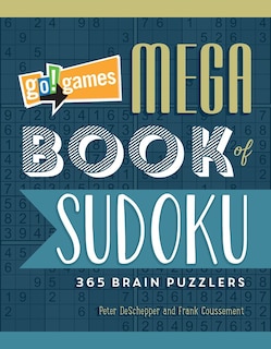 Front cover_Go!games Mega Book Of Sudoku