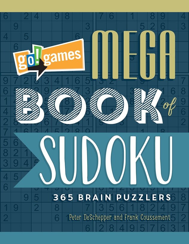 Front cover_Go!games Mega Book Of Sudoku