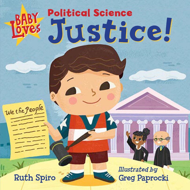 Front cover_Baby Loves Political Science: Justice!
