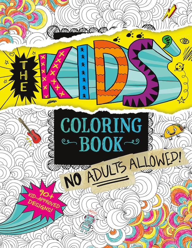 Front cover_The Kids' Coloring Book
