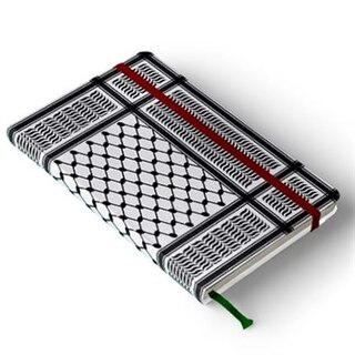 Black Kaffiyeh Pocket Journal