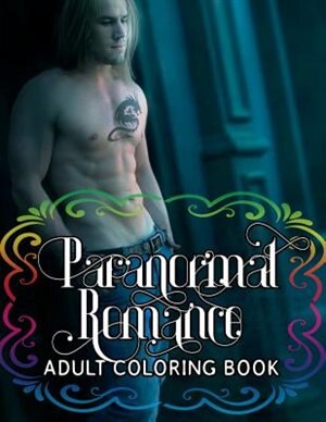 Couverture_Paranormal Romance Adult Coloring Book