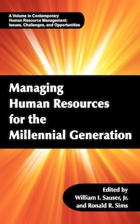 Couverture_Managing Human Resources for the Millennial Generation (Hc)