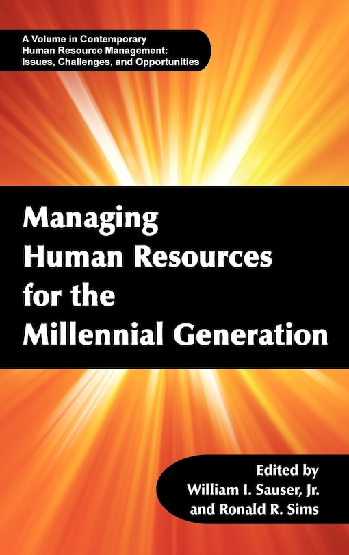 Couverture_Managing Human Resources for the Millennial Generation (Hc)