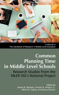 Front cover_Common Planning Time in Middle Level Schools